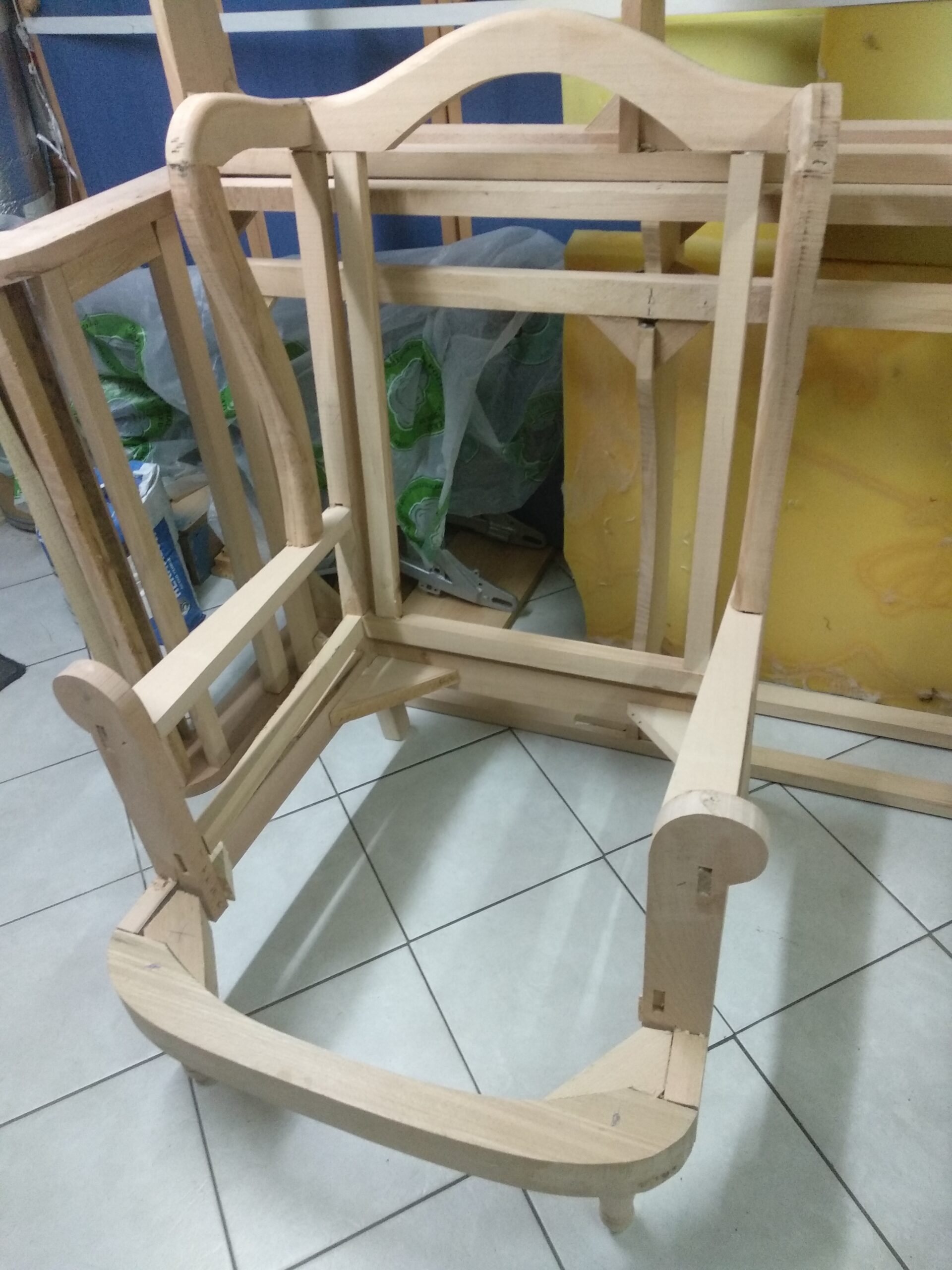 Σκελετά από ξύλο οξιάς 